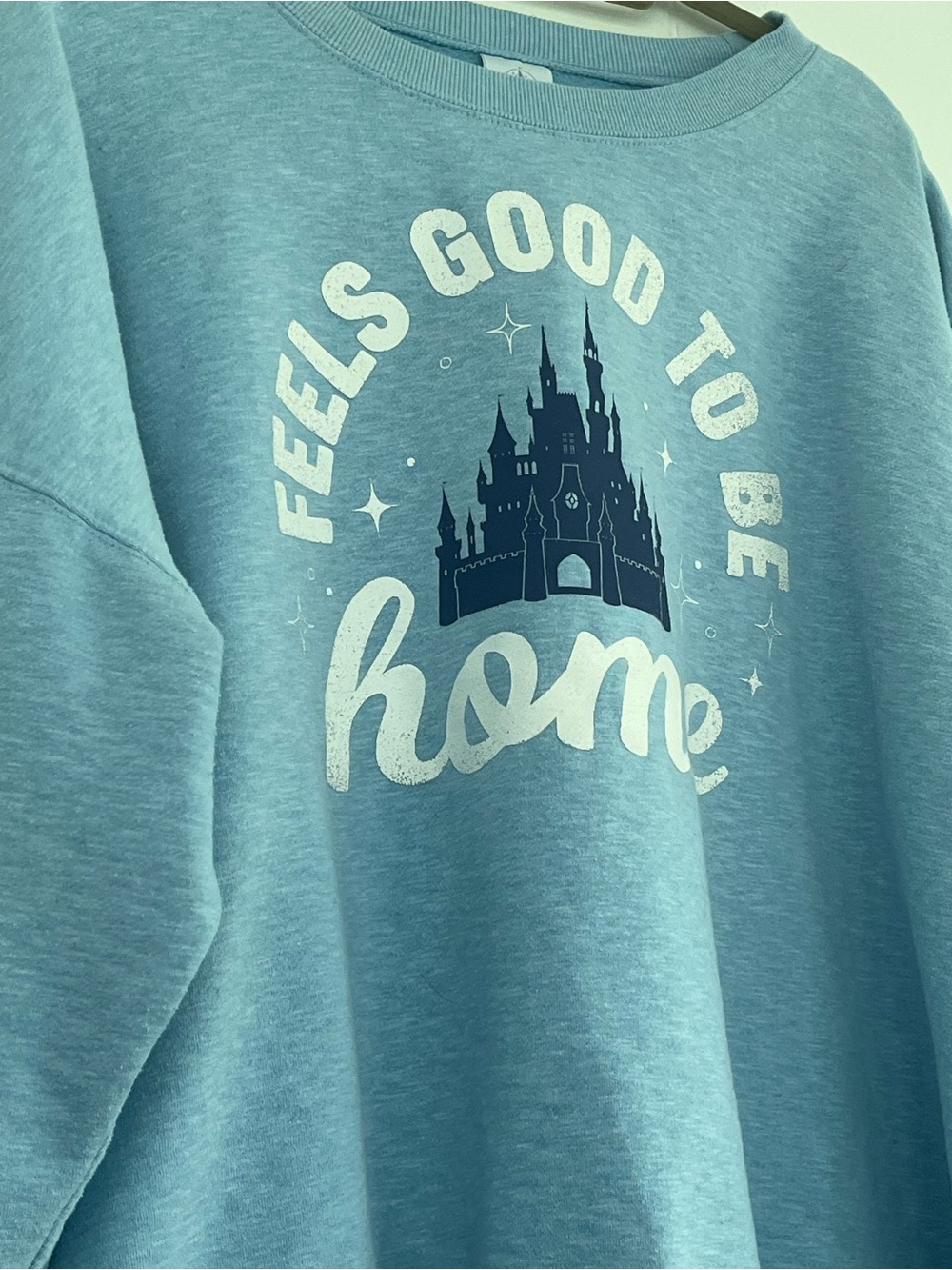 Disney Feels Good To Be Home Cinderella Castle Crewneck Sweatshirt Size 3X - Picture 6 of 13
